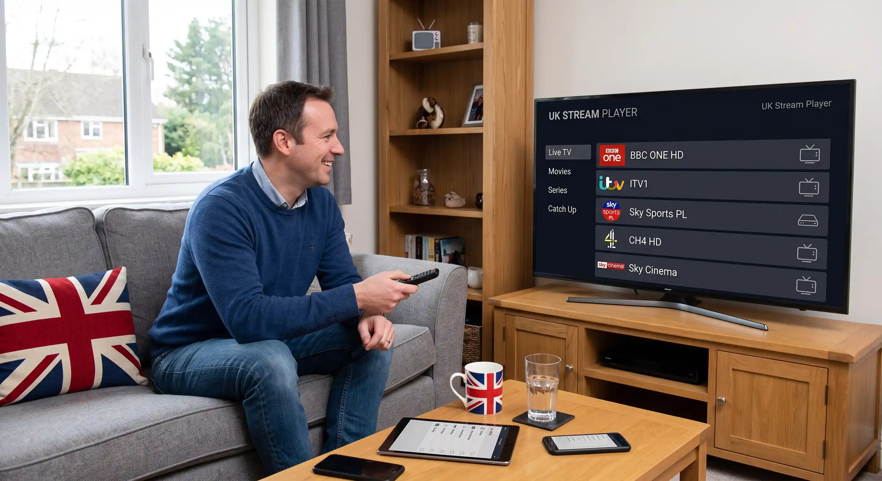 Best IPTV player UK 2026 — app comparison for Firestick, Android and Smart TV