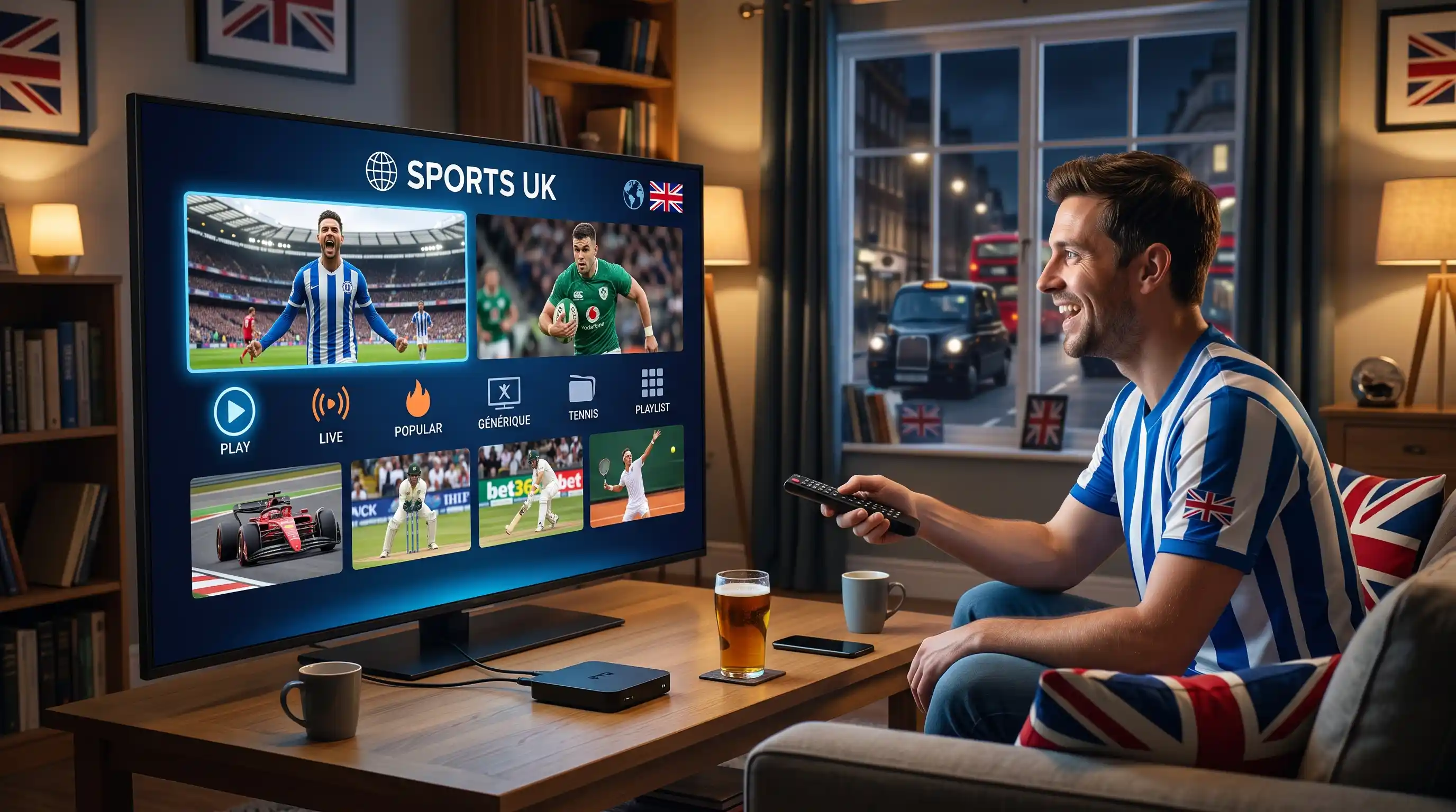 Free popular IPTV playlist sports UK guide 2026